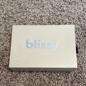 Blissy White King Pillowcase